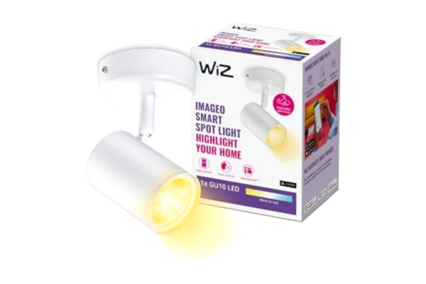 WiZ  Imageo Spotlight - Tunable White, 1 x Spotlight (5W), Vit, 2700-6500 kelvin, dimbar i kallvitt till varmvitt