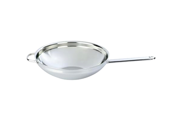 Demeyere  Apollo 7 Wok flad bund 36 cm, 18/10 rustfrit stål