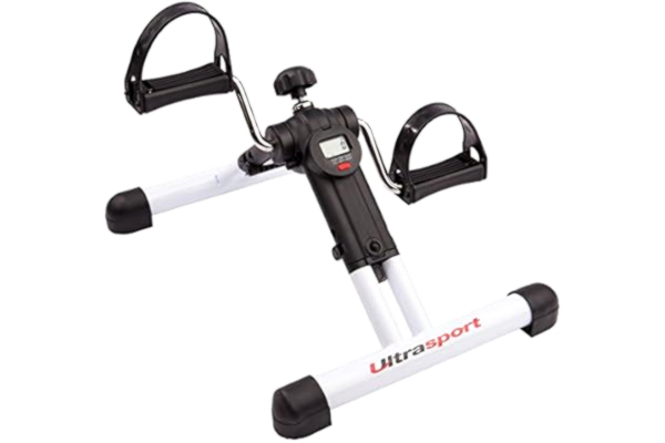 Ultrasport  MPE25 Com25, opvouwbare minifiets, minifiets hometrainer voor arm en been training, ideale mini hometrainer voor spieropbouw en duurtraining, makkelijk mee te nemen traptrainer