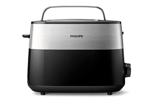 Philips  Daily Collection HD2516 - Brødrister - 2 skive - 2 Holdere - sort