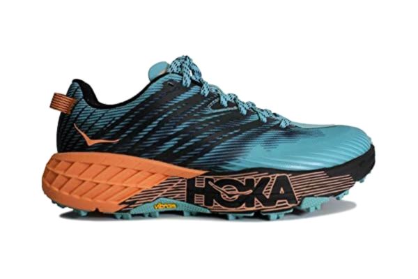 Hoka One One  Speedgoat 4 Synthetische sneakers voor dames, Aquarel Cantaloupe, 38 EU