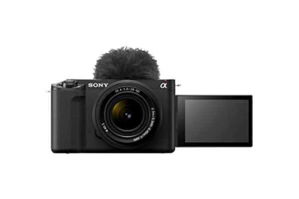 Sony  ZV-E1 | Spegellöst utbytbart fullformatsobjektiv på 28–60 mm f4–5,6 till vloggkamera (kompakt och lätt, 4K60p, 12,1 megapixel, 5-axligt och digitalt stabiliseringssystem, stor batterikapacitet)