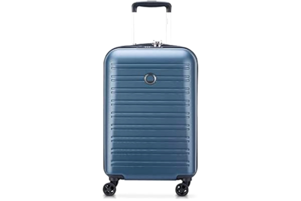 Delsey DELSEY PARIS - SEGUR 2.0 - Valise Cabine Rigide - 55x35x25 cm - 43 litres - S - Bleu