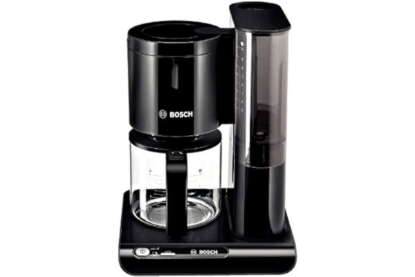 Bosch  Kaffekokare Styline Svart - Volymsensor - Droppstopp - Avkalkningsprogram - Avtagbar Vattentank - Automatisk Avstängning - Termoskanna - TKA8013