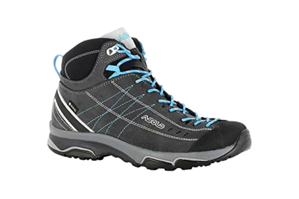 Asolo  Womens Nucleon Mid GV  (GREY (GRAPHITE/SILVER/CYAN BLUE) 41 1/3 (UK 7,5))