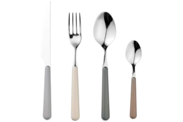 Broste Copenhagen  bestick Marstal Cutlery för 2 personer av rostfritt stål i färgen grå ton, 8 delar, 5700019