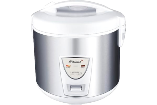 Steba  Riskokare med 3,5 liter innehåll, ånginsats för grönsaker eller fisk, non-stick-belagd innergryta, inklusive rissked och mätkopp, RK 2