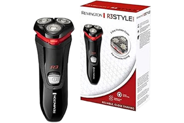 Remington  R3000 men's shaver Rotation shaver Trimmer Black,Red R3000, Rotation shaver, Black,Red, Battery, Ergonomic