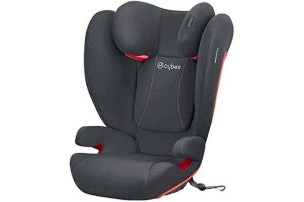 Cybex CYBEX Silver Siège Auto Solution B-Fix, Adapté aux Voitures Avec ou Sans Isofix, Groupes 2/3 (15-36 kg), De 3 Ans à 12 Ans Environ, Steel Grey