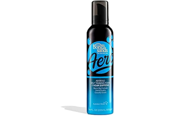 Bondi Sands  - Self Tanning Mousse - Aero Self Tanning Foam 1 Hour Express, för en naturlig och snabb solbränna utan sol, 225 ml
