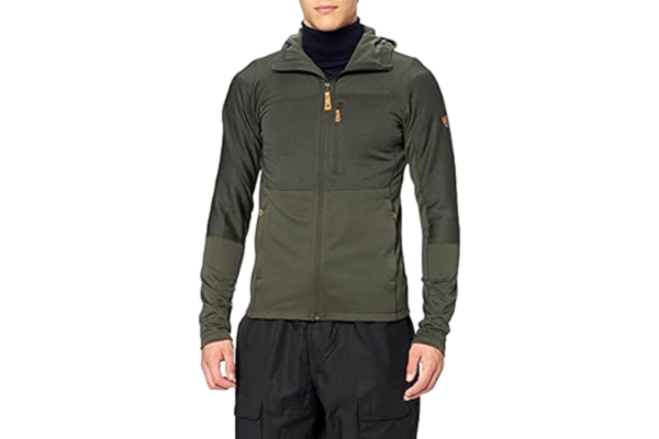 Fjällräven Fjallraven Abisko Trail Fleecetröja M lätt ulljacka, herr, djup skog, L