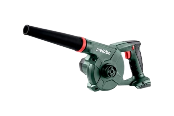 Metabo  batteridriven blåsmaskin AG 18 – 602242850 – 18 V – Blås med justerbar lufthastighet upp till 74 m/s – Utan batteri och laddare