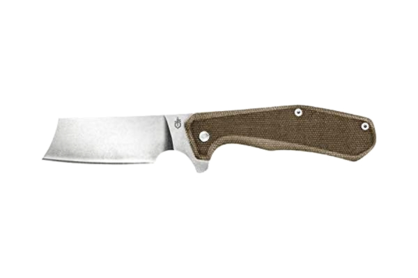 Gerber  Fickkniv med fickklämma, bladlängd: 8,1 cm, Asada Folder Micarta, oliv, 30-001809