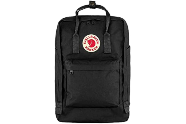Fjällräven  Unisex Kånken Laptop 17 tum sportryggsäck, svart, Einheitsgröße, Sporter