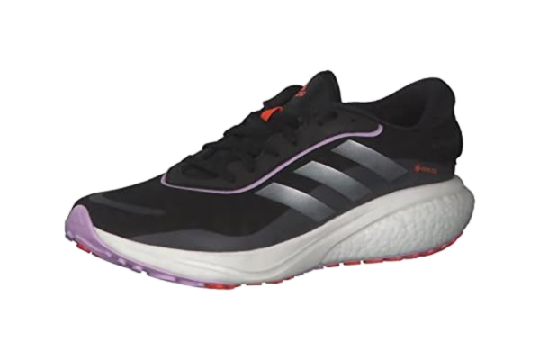 Adidas adidas Damskie buty sportowe Supernova GTX W, Core Black Silver Met Impact Orange, 41 1/3 EU Schmal