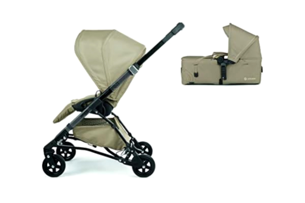Concord  Soul Baby Set modulair systeem Soul buggy + Scout soft reiswieg, geschikt vanaf de geboorte, telescopische duwstang, verstelbare rugleuning, kleur Powder Beige