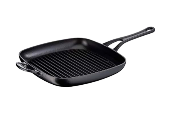 Tefal  E2139114 Jamie Oliver Cast Iron Induction Grill pan 25cm x 25cm, 25cm