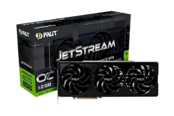 Palit  GeForce RTX 4070 SUPER JetStream OC - 12GB GDDR6X RAM - Grafikkort