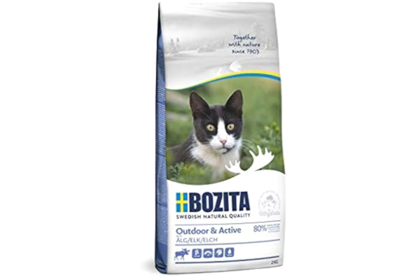 Bozita BOZITA Utomhus och aktiv älg – torrfoder för vuxna, huvudsakligen utomhus, 2 kg