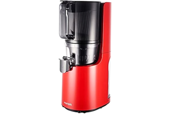 Hurom Extracteur de jus lent Hurom H200 - Jus clair - Trémie intelligente - Sans BPA (Red)