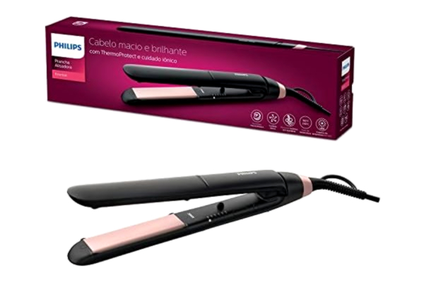 Philips  StraightCare Essential Straightcare Essential, Svart, Rosa, ‎23.4 x 18.6 x 7.2 cm