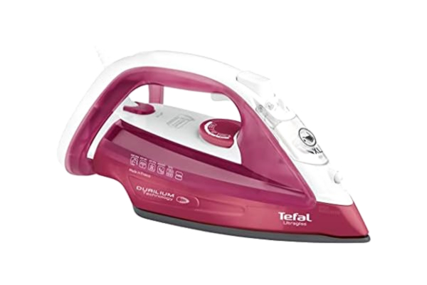 Tefal  Fv4920 Ultragliss Żelazko Parowe, 2400 W, Czerwony/Biały