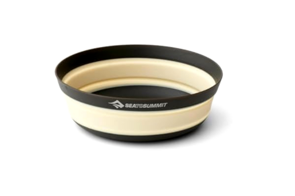 Sea to Summit  Frontier ultralätt hopfällbar skål, medium (680 ml), benvit