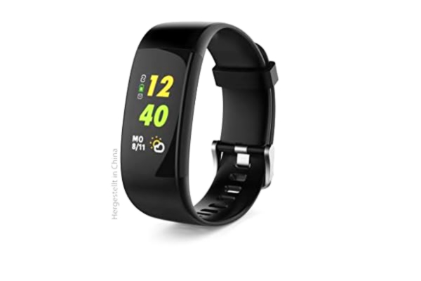 Swisstone swisstone SW 650 Pro Smart Wearable (met bluetooth-functie, hartslagmeting en GPS-activiteitstracker, fitnessarmband, 7 sportmodi, IP67, wekfunctie, Facebook, WhatsApp, Twitter)