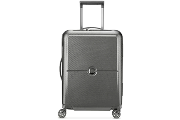 Delsey DELSEY PARIS - Turenne - Valise Cabine Rigide Slim - 55x40x20 cm - 35 Litres - XS - Argent