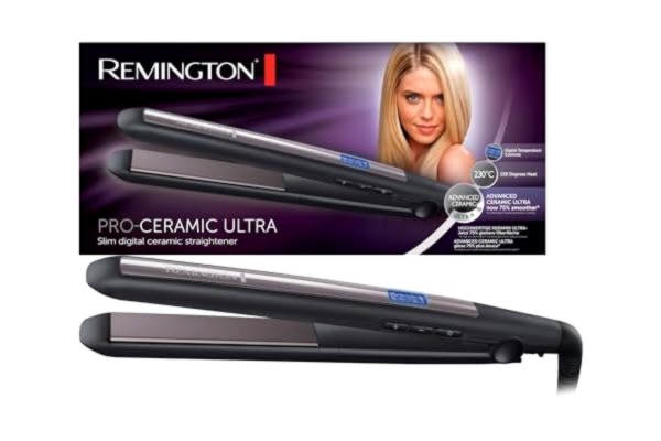 Remington  plattång, högkvalitativ ultra-keramisk beläggning, digital display, 150-230°C, Pro-Ceramic Ultra S5505