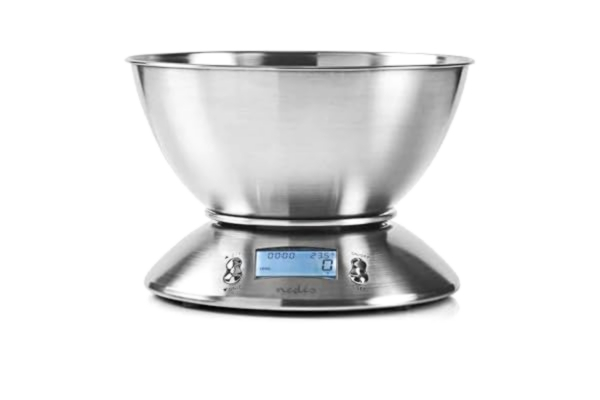 Nedis NEDIS KASC111SI Köksvåg, Silver, 140 mm