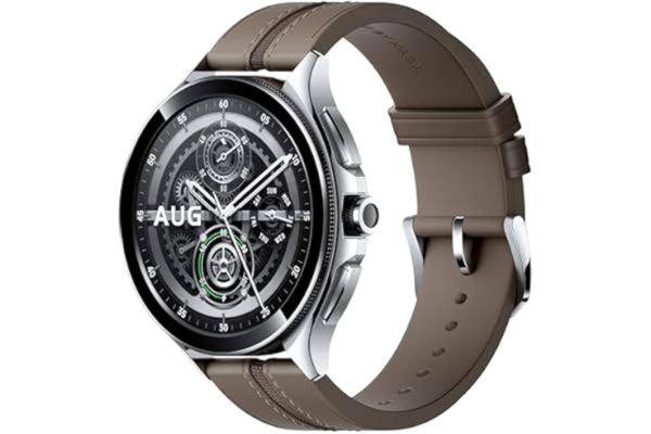 Xiaomi  Watch 2 Pro - Silver Case with Brown Leather Strap