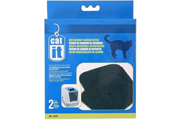 Catit  Kolfilter för Kattlåda, Svart, 2 st