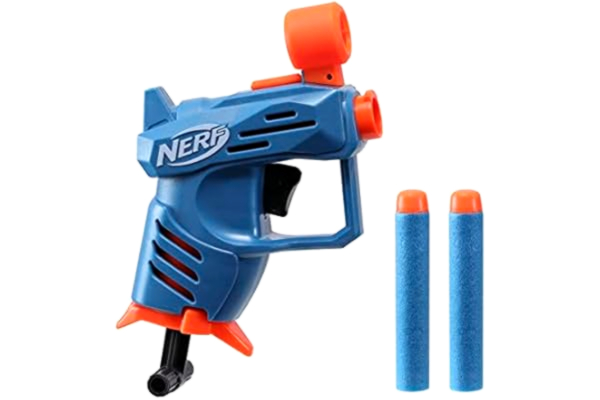NERF Nerf Elite 2.0 Ace SD-1-blaster och 2 officiella Nerf Elite-pilar, inbyggd förvaring för en pil, liten och smidig, enkel att använda