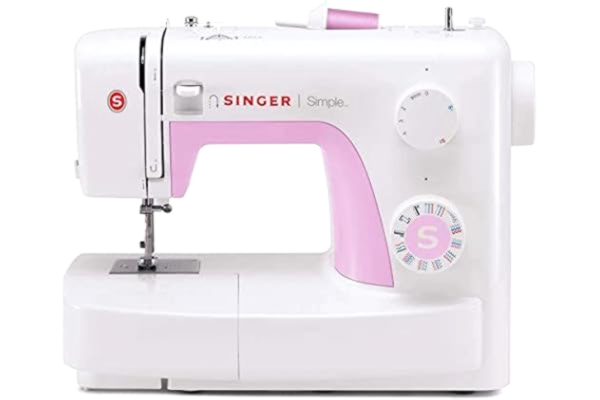 Singer  3223R - Symaskine - 23 søm - 1 fire-trins knaphul - rød