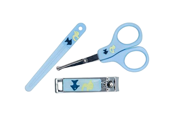 Nuby  Baby manikyrset, blå