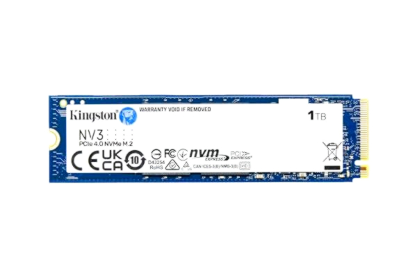 Kingston  NV3 NVMe PCIe 4.0 Intern SSD 1 TB M.2 2280-SNV3S/1000G