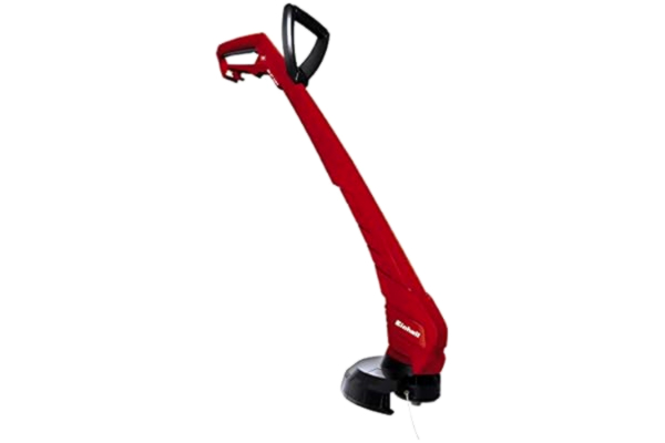 Einhell  Elektrische Grastrimmer GC-ET 3023 (300 W, 23 cm maaibreedte, robuuste universele motor, enkele lijnspoel, automatische draadtoevoer, 2e handgreep, kabelontlastingsklem), rood