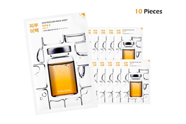 Holika Holika Skin Rescue Mask Sheet – Vita C // Mascarilla Facial – vitamin C