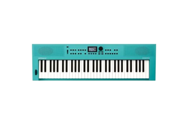 Roland  GO:KEYS 3 Music Creation Keyboard | 61-tangenters klaviatur | ZEN-Core-motor med över 1 000 inbyggda ljud | Inbyggda stereohögtalare | Bluetooth-ljud/MIDI-stöd för musikstreaming - Turkos