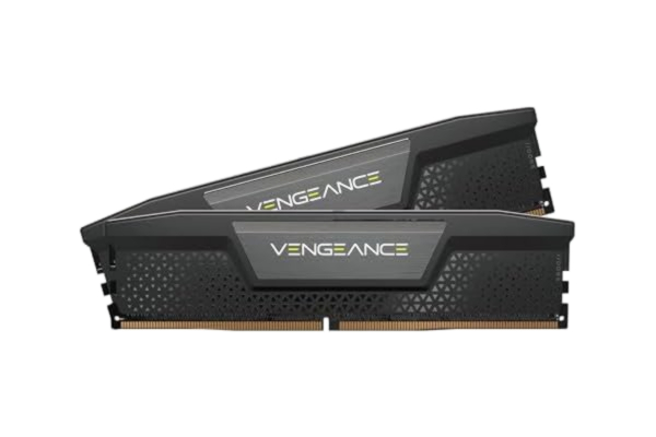 Corsair  VENGEANCE DDR5 RAM 16 GB (2 x 8 GB) 5200 MHz CL40 Intel XMP iCUE kompatibelt datorminne – svart (CMK16GX5M2B5200C40)