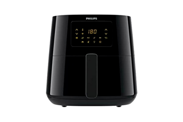 Philips  Essential HD9280 Airfryer XL - Varmluftsrister - 6.2 liter - 2000 W - mørk sølv/sort