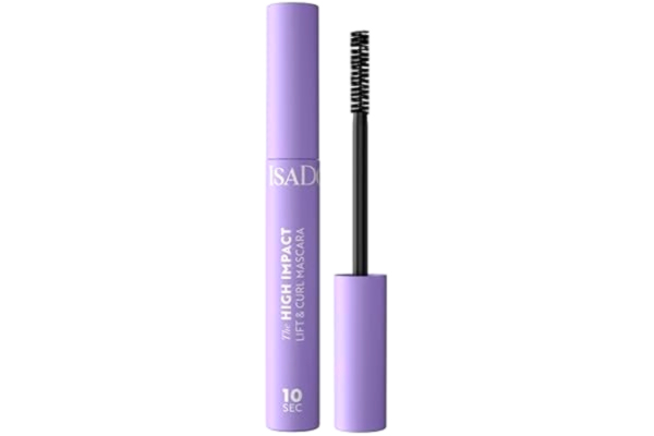 IsaDora  10 Sec High Impact Lift & Curl Mascara - för Lyft och Böjda Fransar (01 black)