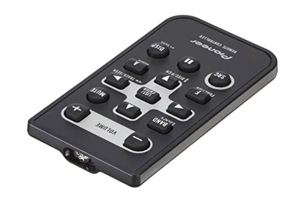 Pioneer  CD 320 R 320 fjärrkontroll (kreditkortsformat) för bil, CD-mottagare, svart