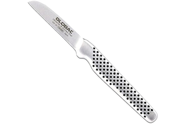 Global  skalkniv 6 cm smorderad
