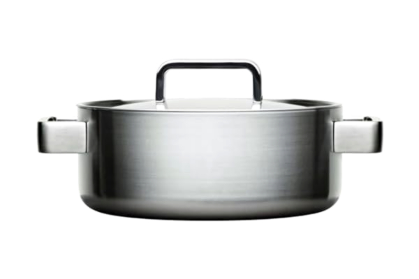 Iittala  Tools – kastrull med lock – 3,0 l – borstat rostfritt stål
