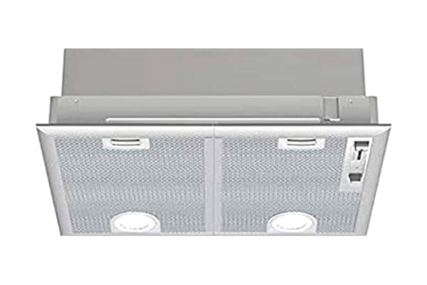Bosch  DHL555BL - Filtergrupp 4-serien - 4 sughastigheter, varav 1 intensiv, LED-belysning, 53 cm, 206 W, silver, metallic