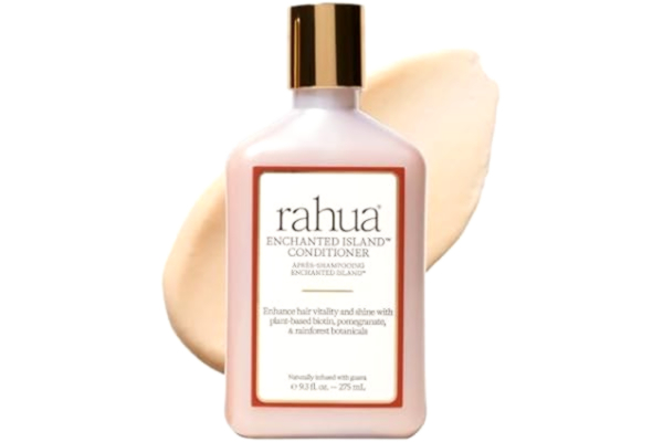 Rahua  Enchanted Island Biotin Balsam, 25 ml, stöder hårstyrka, tillväxt och glans, alla hårtyper, C-vitamin, E, A, B6, kokosnöt och guava-doft,