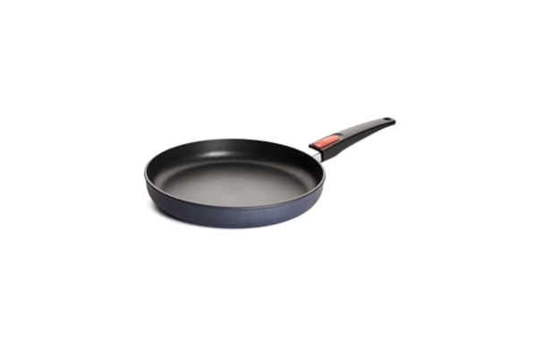 Woll  Diamond Lite plattpanna – induktiv – Ø 28 cm, 5 cm hög, med avtagbart handtag – lämplig för alla typer av spisar, gjuten aluminium, non-stick-beläggning, ugnssäker, antracit