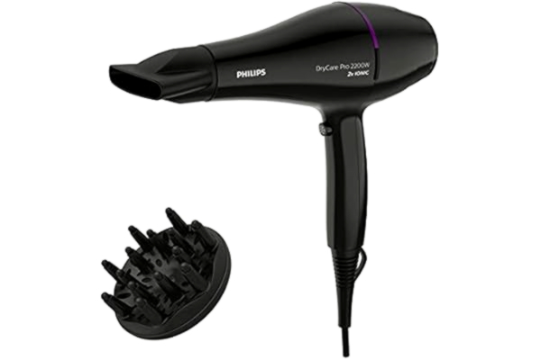 Philips  Hårtørrer DryCare Pro BHD274/00 - 2200 W